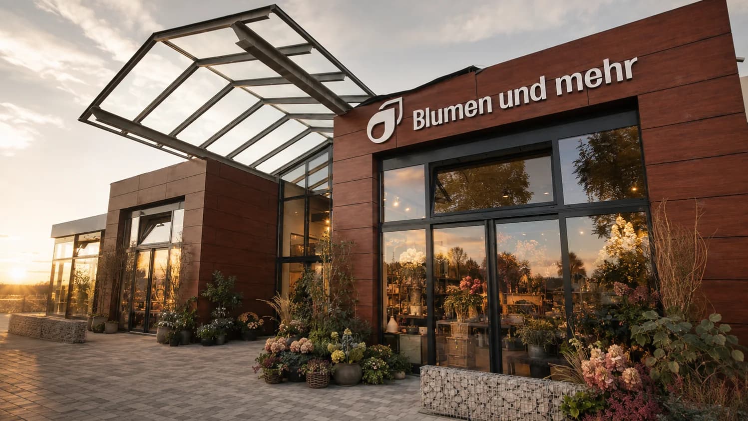 Blütenreiche Floristik von Blumen und mehr