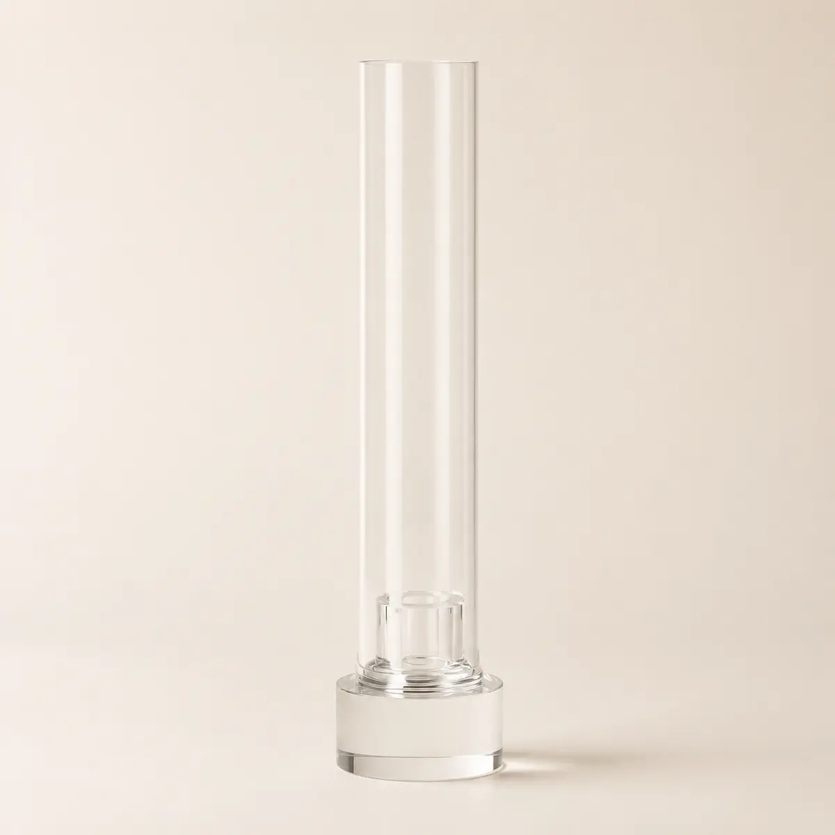 Glas-Kerzenhalter Kaira mit Windschutz – H34, Bild 1 von 1